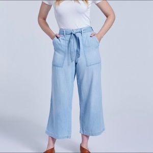 Seven7 Wide Leg Belted Pants